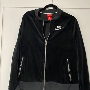 Nike velour jacket
